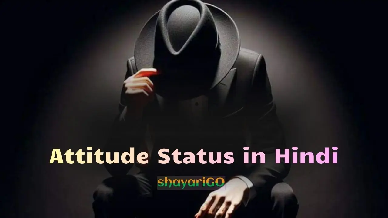Attitude Status in Hindi