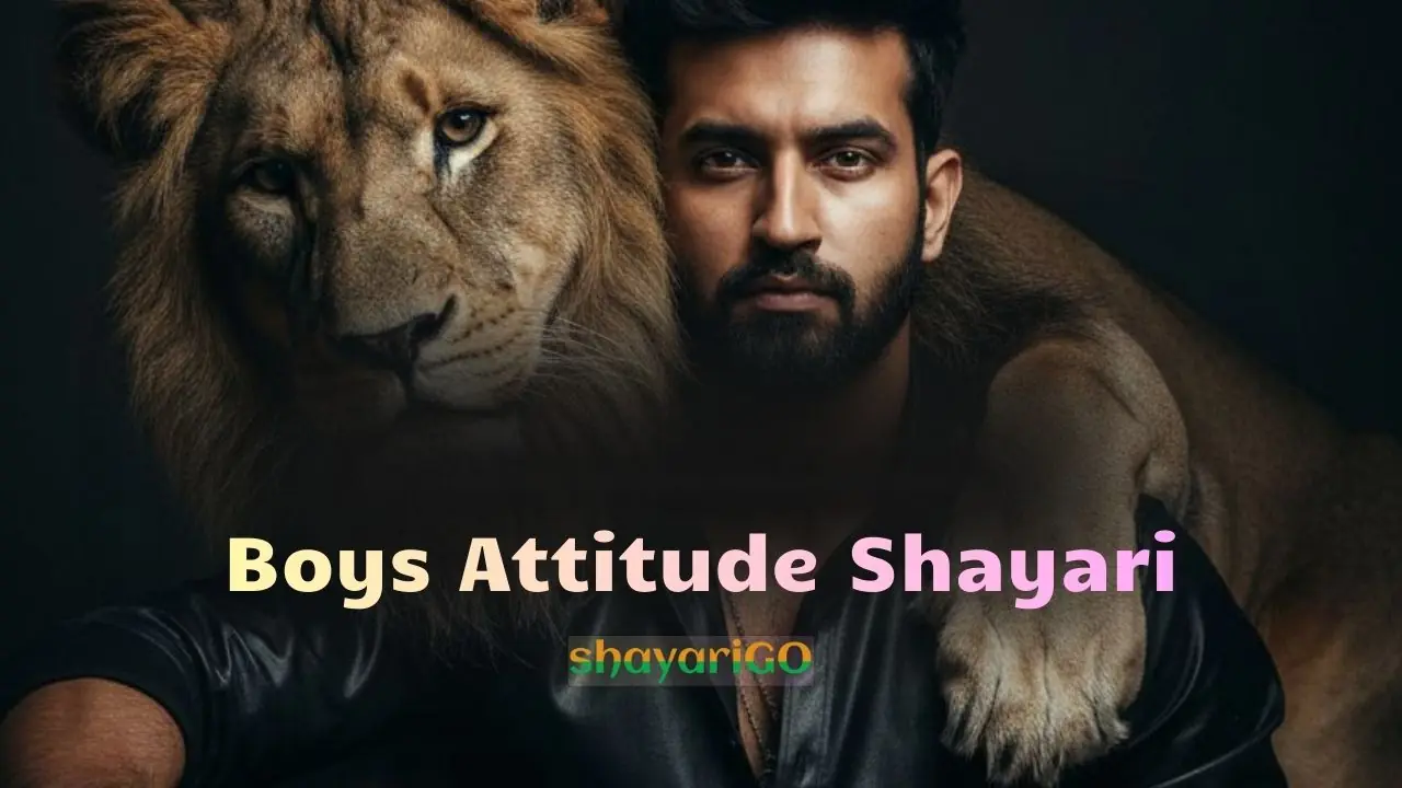 Boys Attitude Shayari